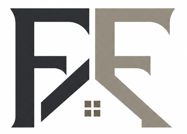Fix & Finish Co. FF house mark logo